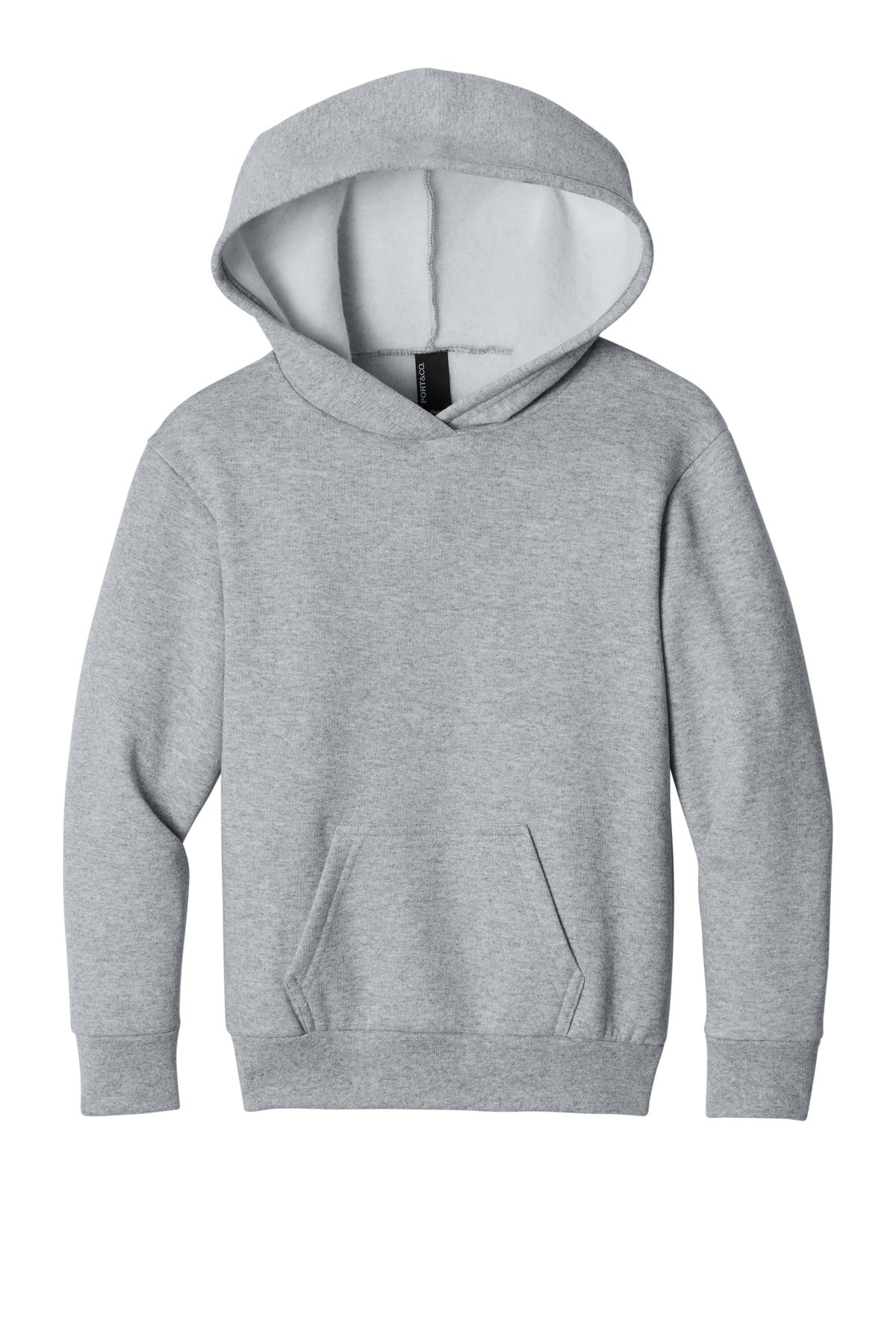 Port & Co ™  Youth Easy Fleece Pullover Hooded Sweatshirt PC68YH