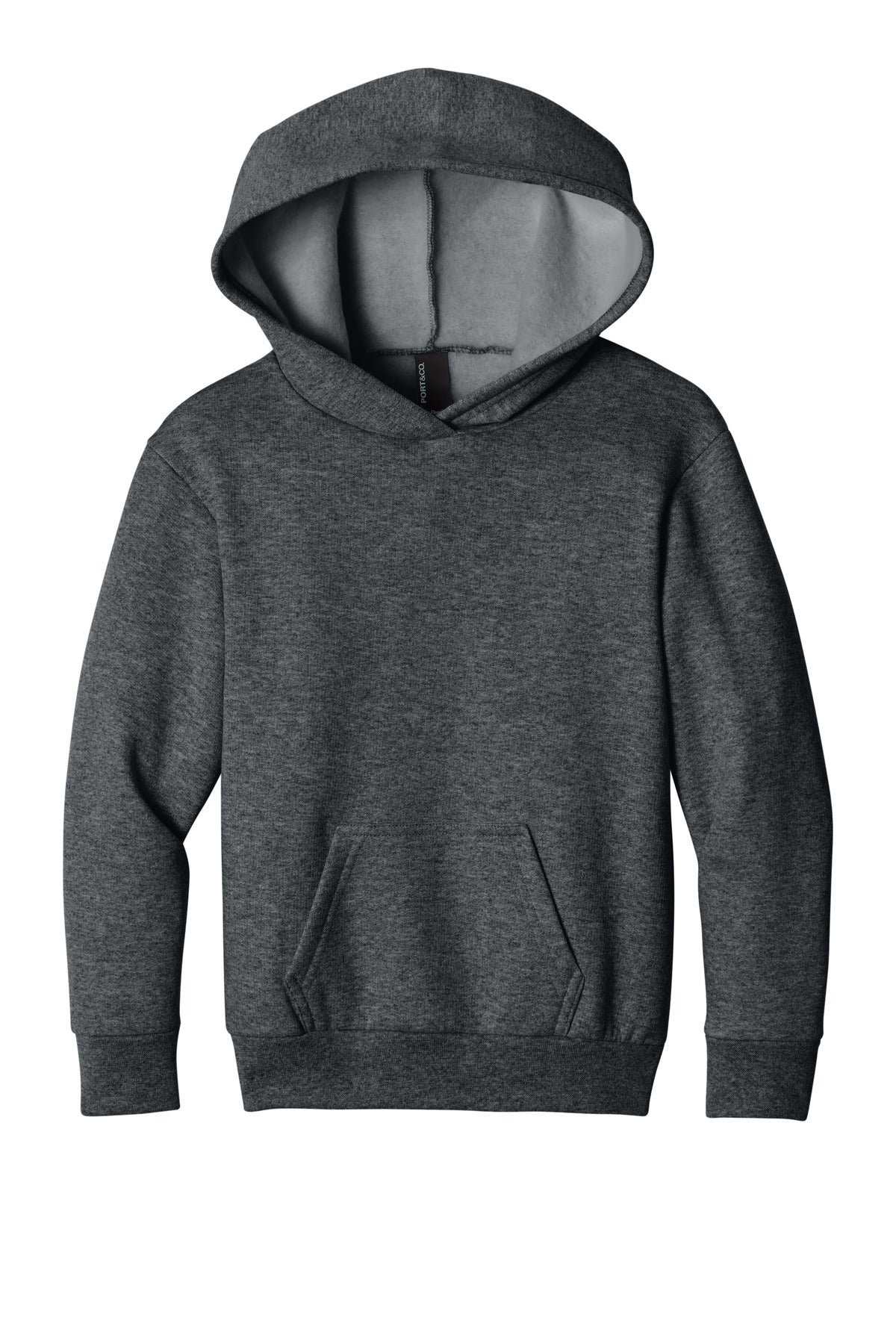 Port & Co ™  Youth Easy Fleece Pullover Hooded Sweatshirt PC68YH