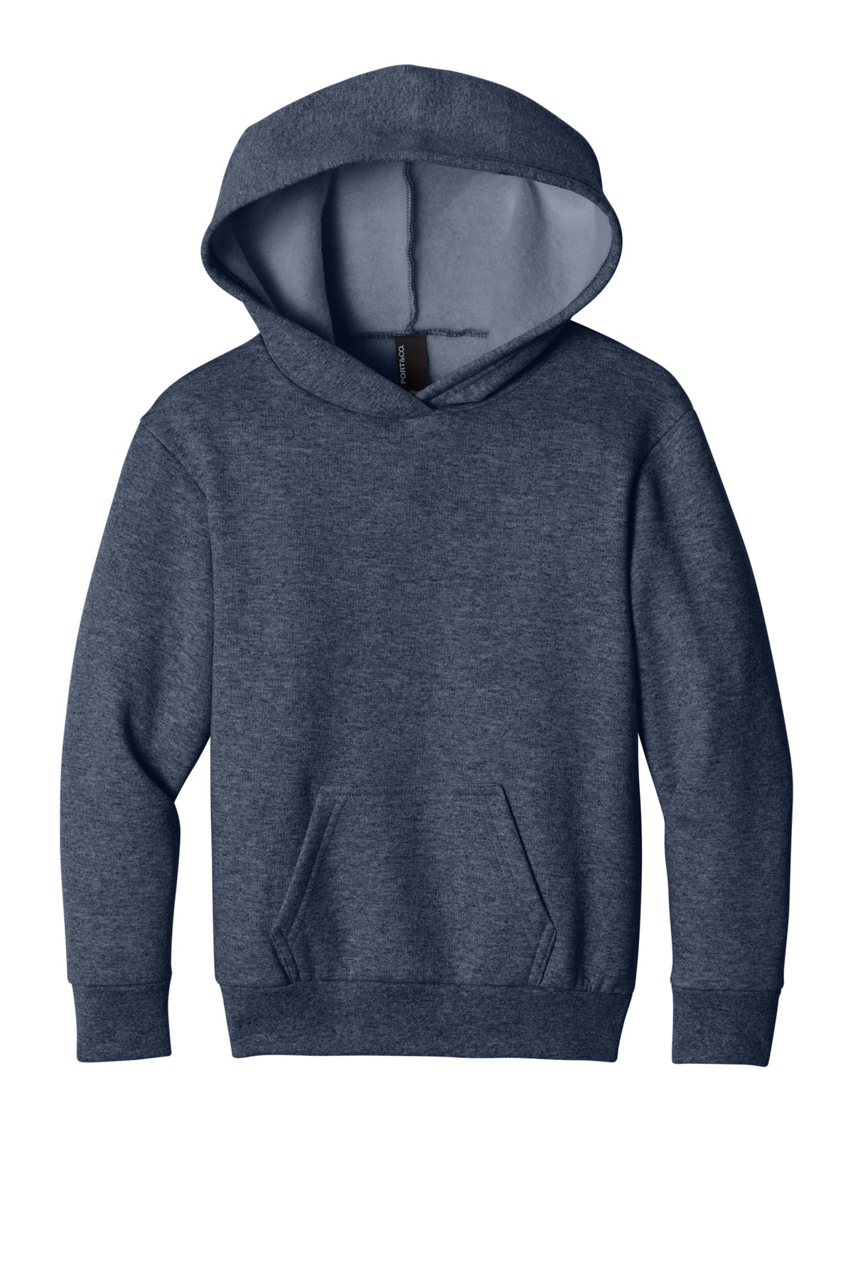Port & Co ™  Youth Easy Fleece Pullover Hooded Sweatshirt PC68YH